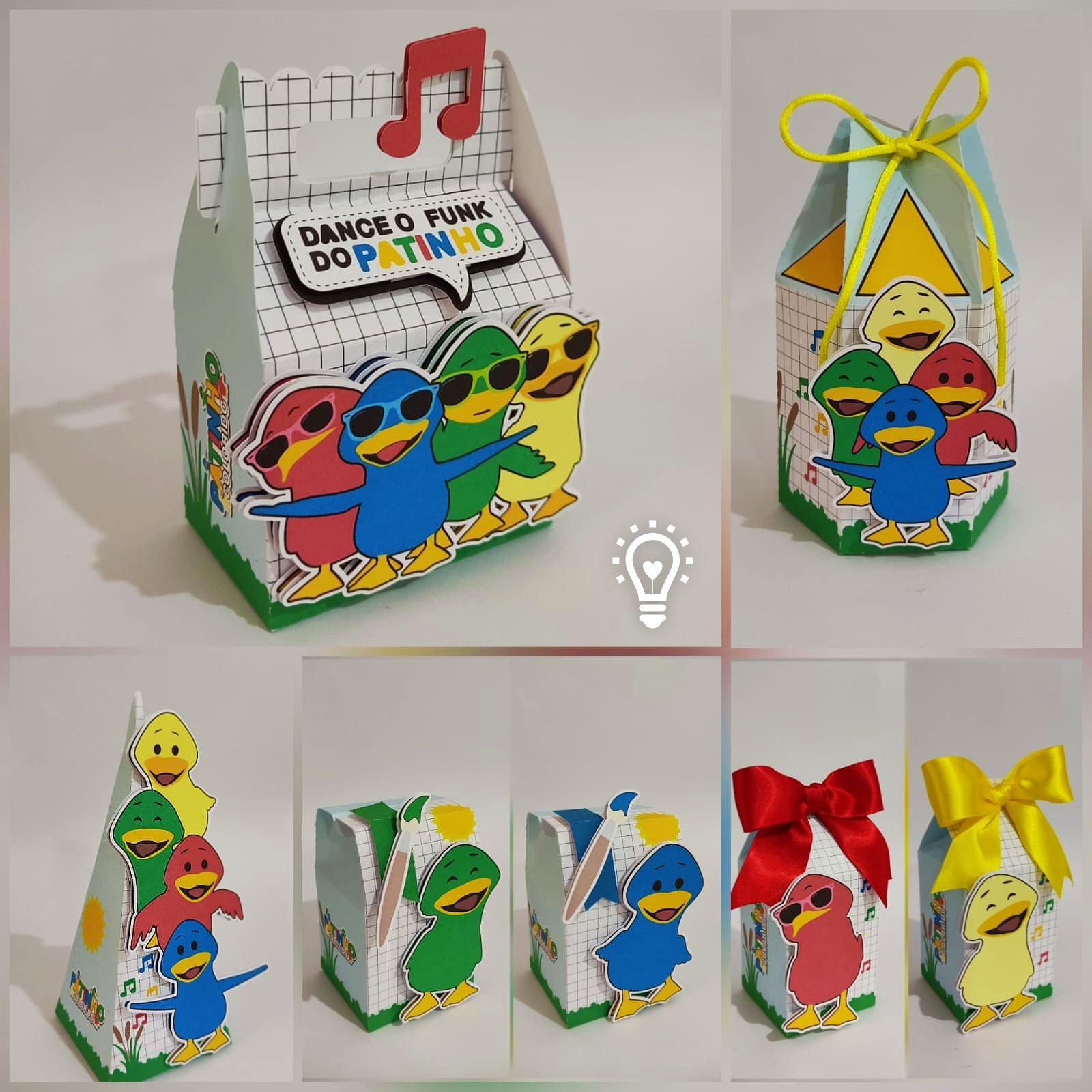 BENTO E TOTÓ PATINHO COLORIDO 5 Arquivo de corte Bento e Totó 5 - Imagem 1