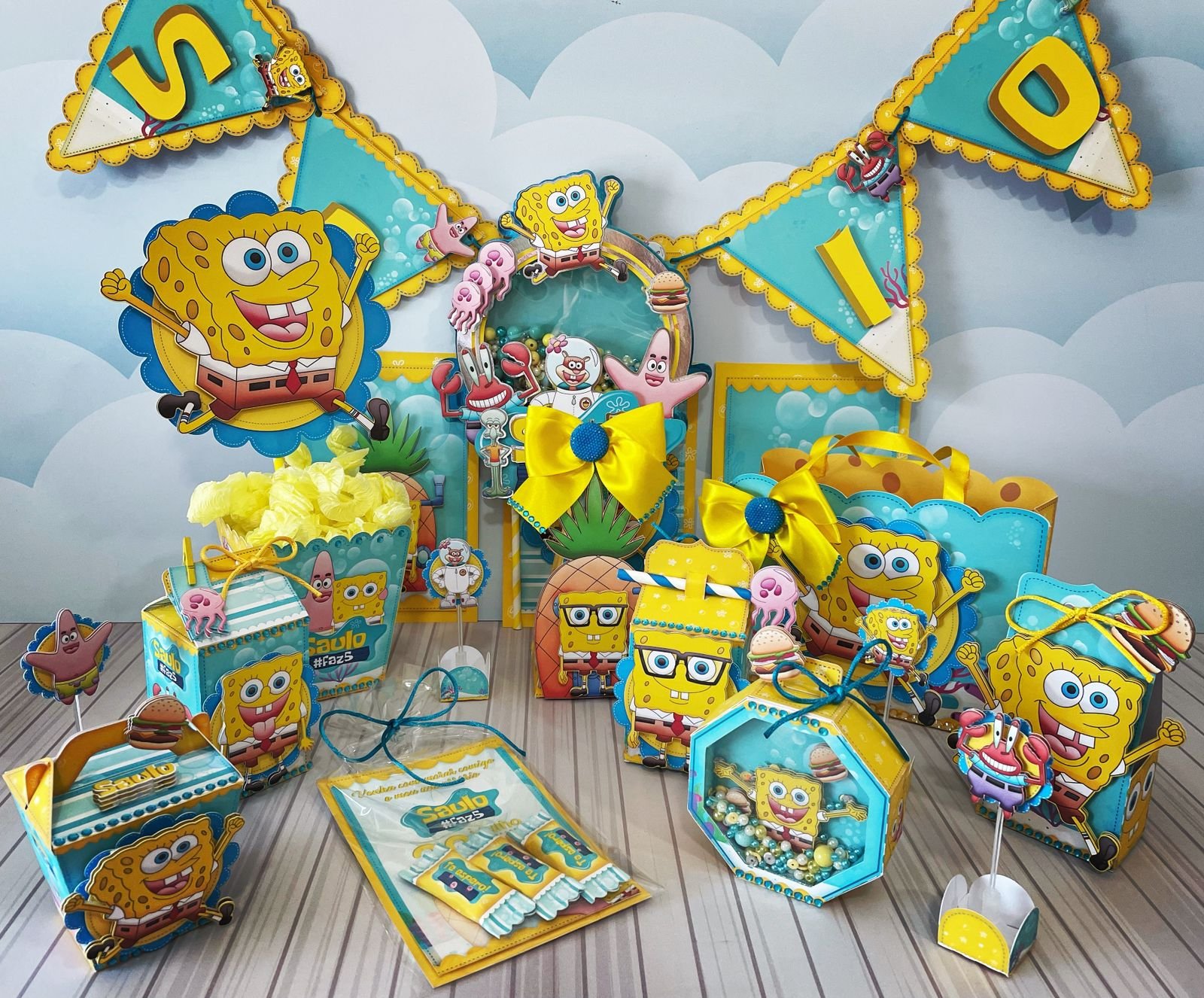BOB ESPONJA 6 Arquivo de corte Bob Esponja 6 - Imagem 1