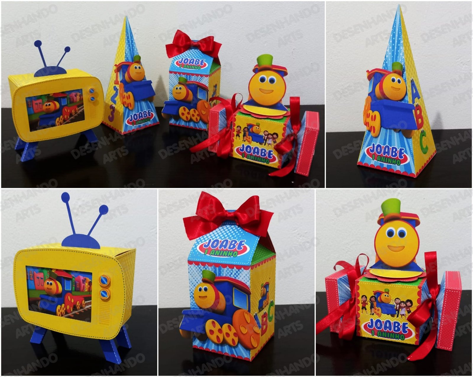 BOB O TREM 3 Arquivo de corte Bob o Trem 3 - Imagem 1