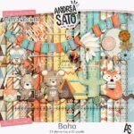 Arquivo Kit Digital Boho