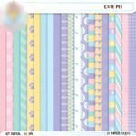 Kit Digital Papeis Cut Pet