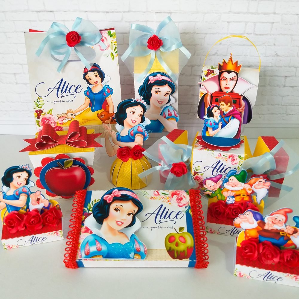 &R Arquivo de corte Branca de Neve 22 - Imagem 1