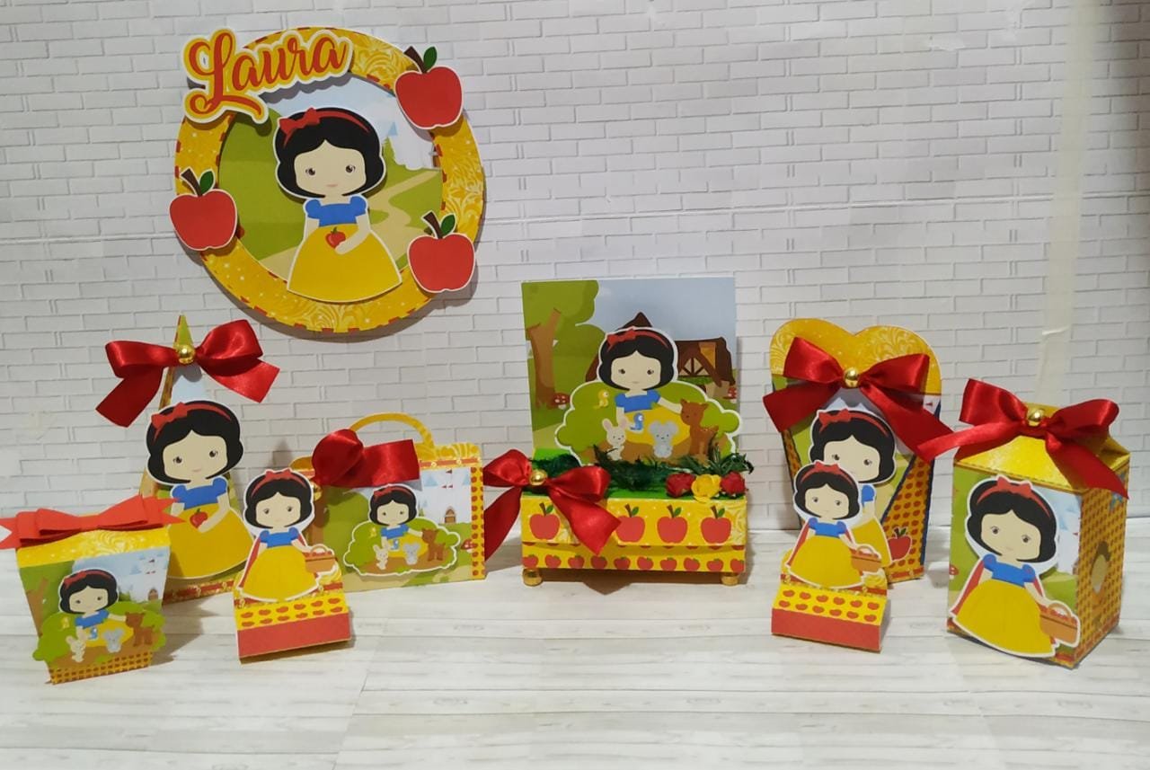 BRANCA DE NEVE 32 Arquivo de corte Branca de Neve 32 - Imagem 1
