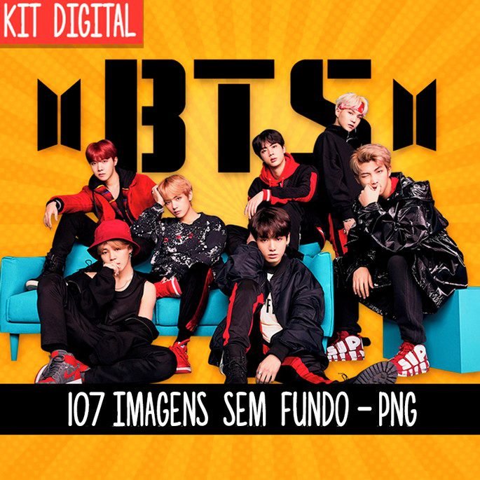 BTS Kit Digital Banda Coreana BTS - Imagem 1