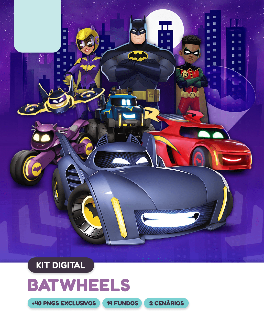 Batwheels Kit Digital Batwheels - Imagem 1