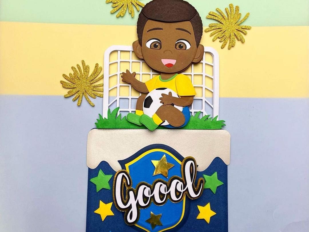 Bebe Negro Topo Copa do Mundo Arquivo Topo Copa do Mundo Bebê - Imagem 1