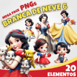 Kit Digital Branca de Neve