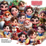 Kit Digital Branca de Neve Baby