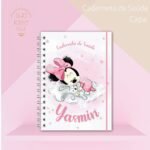 Arquivo encadernação baby Caderneta minnie