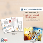 Arquivo encadernação Cadernos catequese infantil