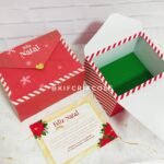 Arquivo Natal Caixa envelope simples