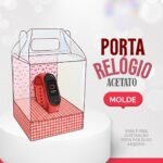 Arquivo de Corte Maleta Relógio Acetato