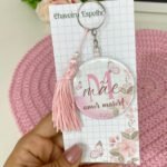 Arquivo Dia das Mães Card Chaveiro Espelho Botton