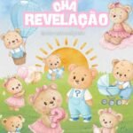 Kit Digital CHÁ REVELAÇÃO URSINHOS