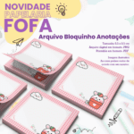 Arquivo Bloquinhos Coelhinhos 9,5x9,5