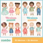 Kit digital meninas e meninos