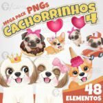 Kit Digital Cachorrinhos 4