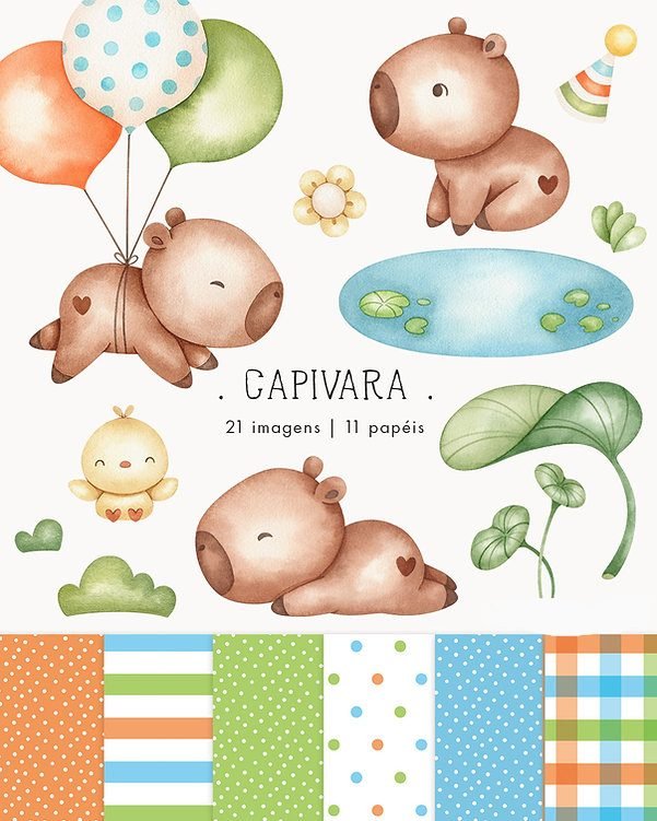 Capivara Kit Digital Capivara - Imagem 1