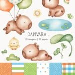 Kit Digital capivara