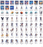 Kit Digital Mickey Astronauta - Imagem 2