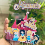 Arquivo Topo de Bolo Princesas Disney