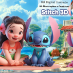 Kit digital lilo e stitch
