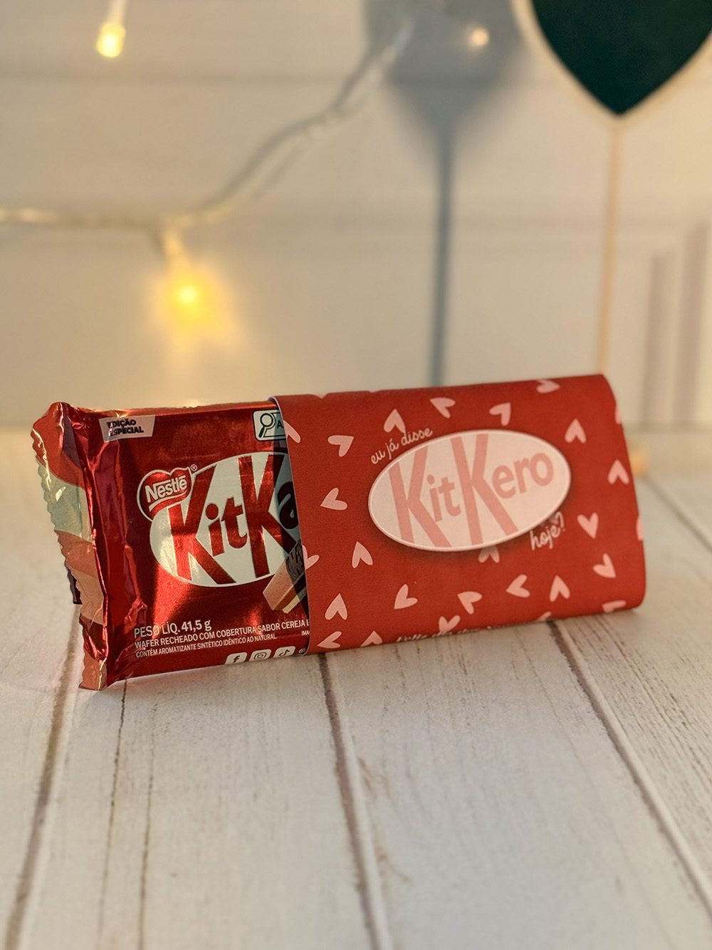 Card Kit Kat Arquivo Dia dos Namorados Card Kit Kat - Imagem 1