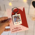 Arquivo Dia dos Namorados Card para Chaveiro Polaroid