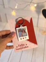 Arquivo Dia dos Namorados Card para Chaveiro Polaroid
