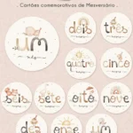 Kit Digital card mesversario boho