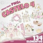 Kit Digital Castelo Princesas