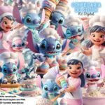 Kit Digital Confeitaria do Stitch