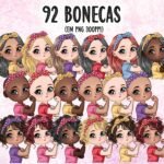 Kit Digital Dia da Mulher Dolls