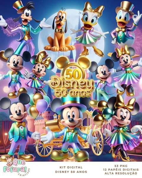 Disney 50 Anos Kit Digital Disney 50 Anos - Imagem 1