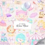 Kit Digital Doce Circo Candy
