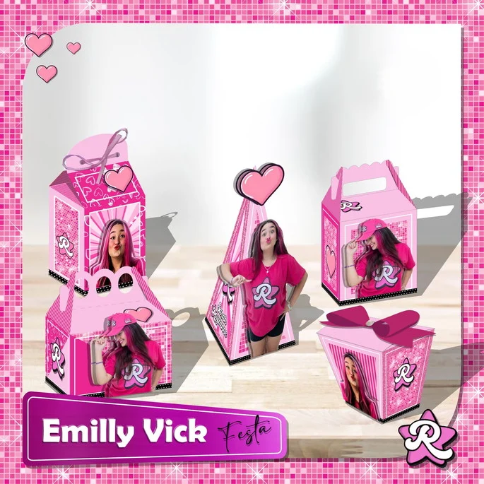EMILLY VICK 1 Arquivo de corte Emily vick 1 - Imagem 1