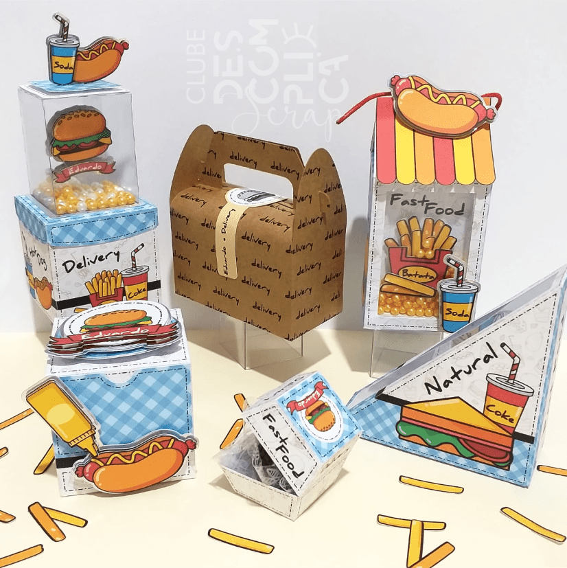 FAST FOOD 3 Arquivo de Corte Fast Food 3 - Imagem 1