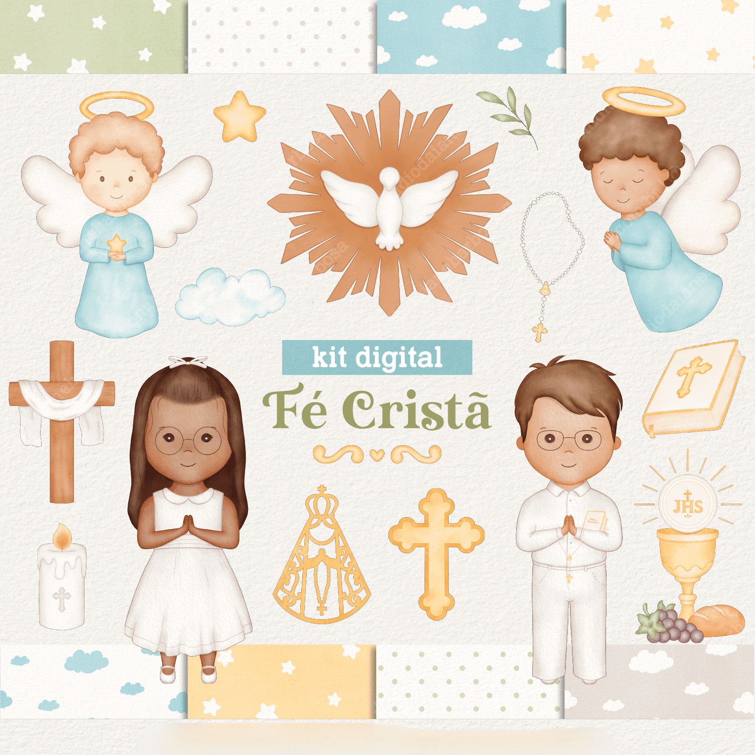 FÉ CRISTÃ Kit digital fé cristã - Imagem 1
