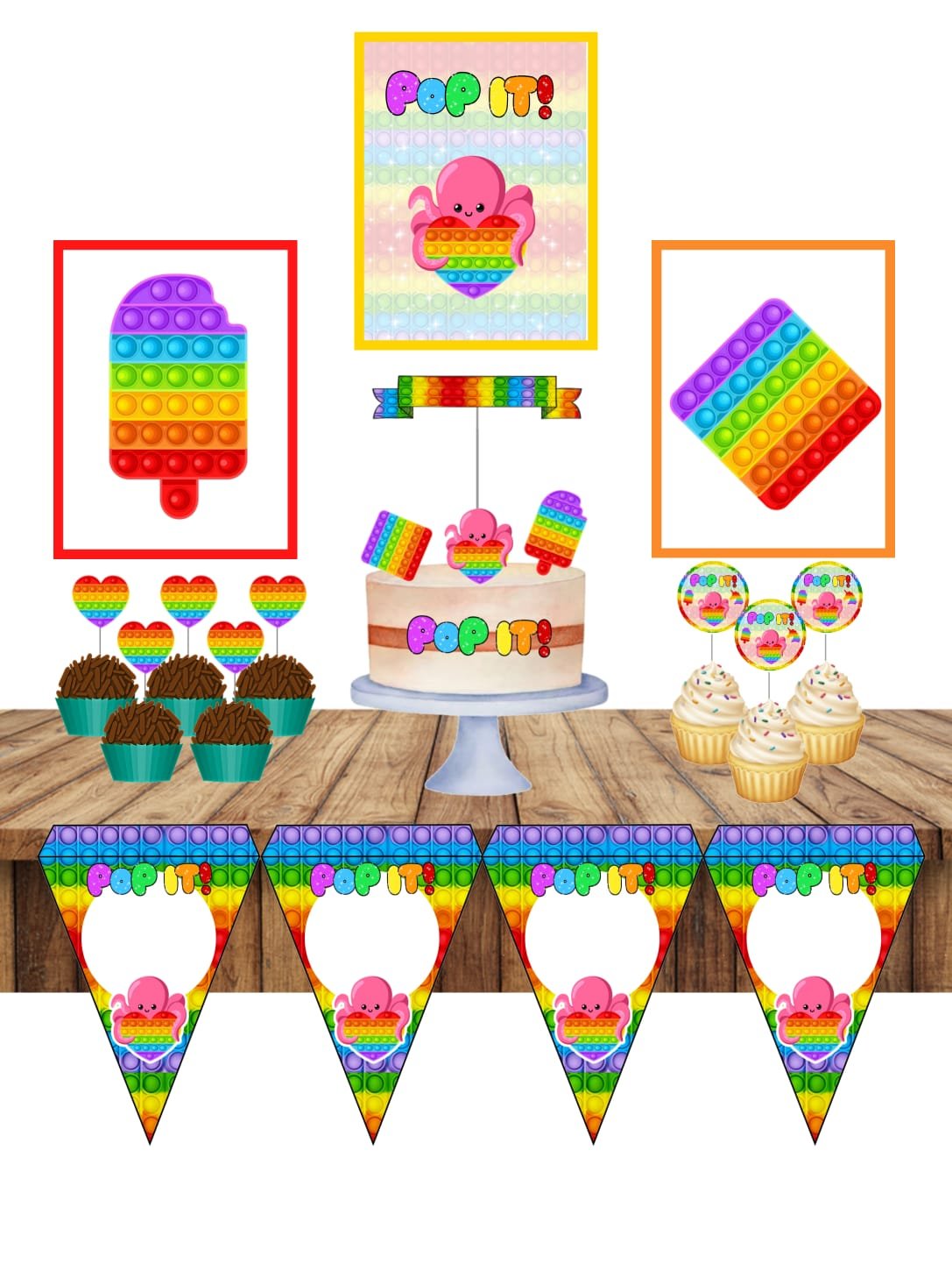 FIDGET TOYS 21 Arquivo de corte Fidget Toys 21 - Imagem 1