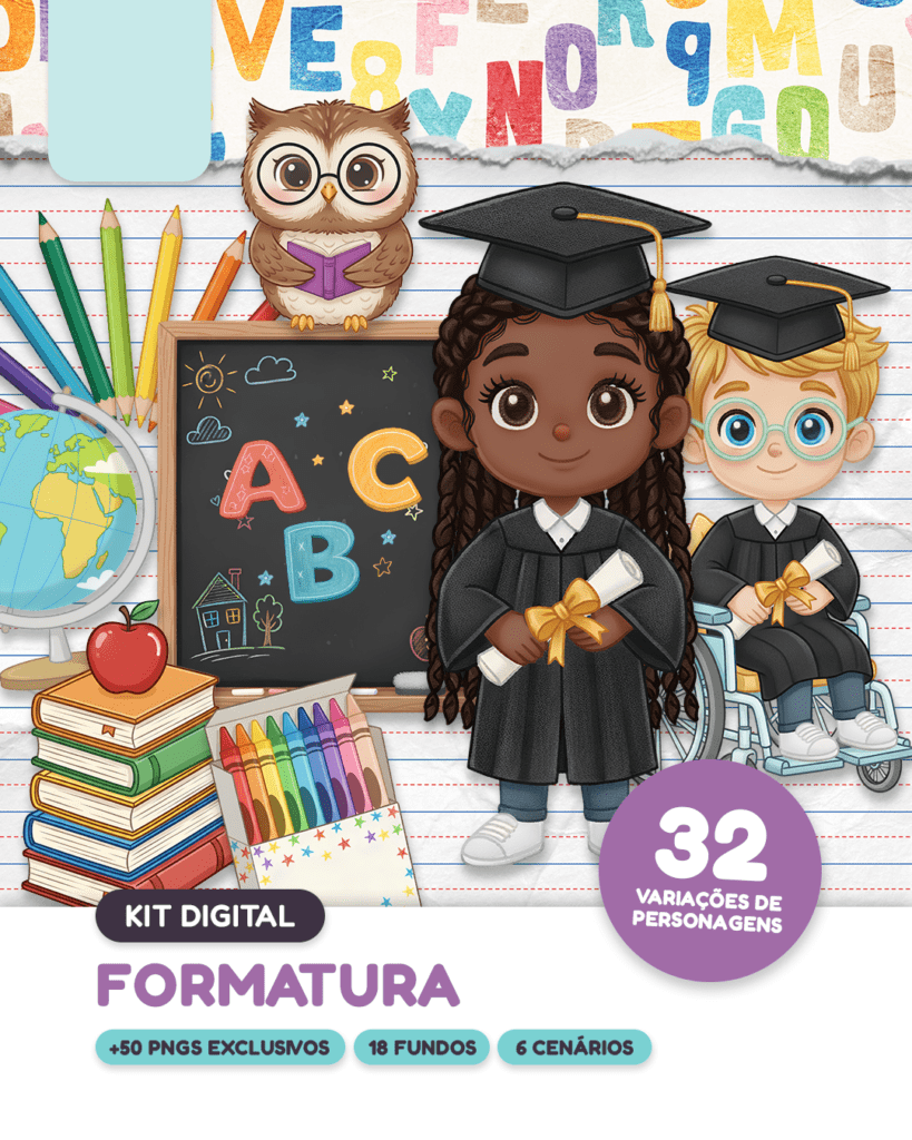Kit Digital FORMATURA ABC - Galeria Criativa
