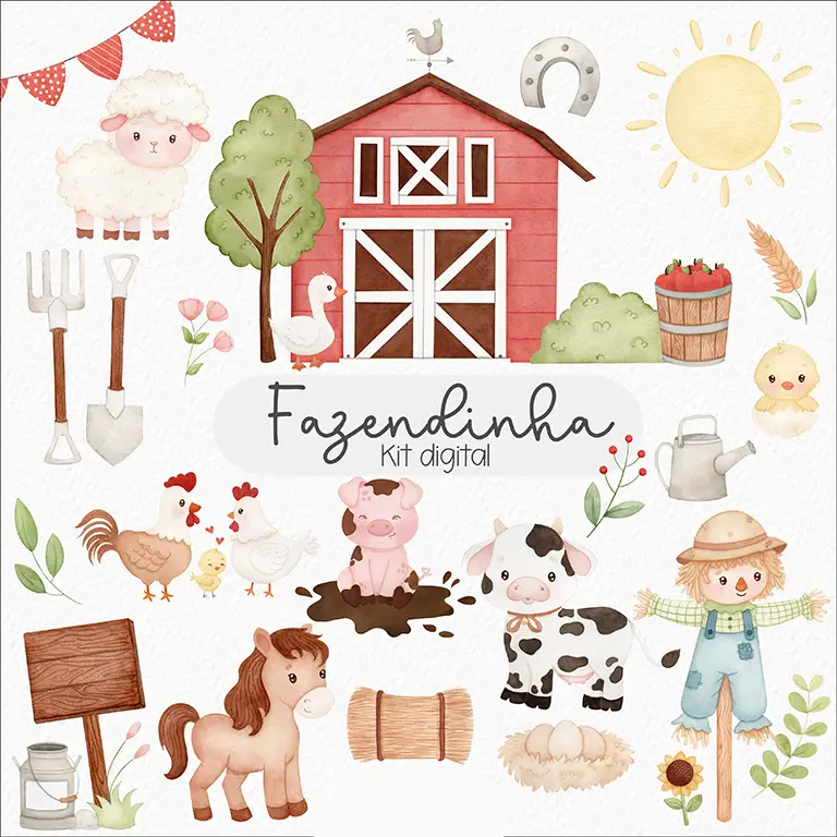 Fazendinha Kit Digital Fazendinha - Imagem 1