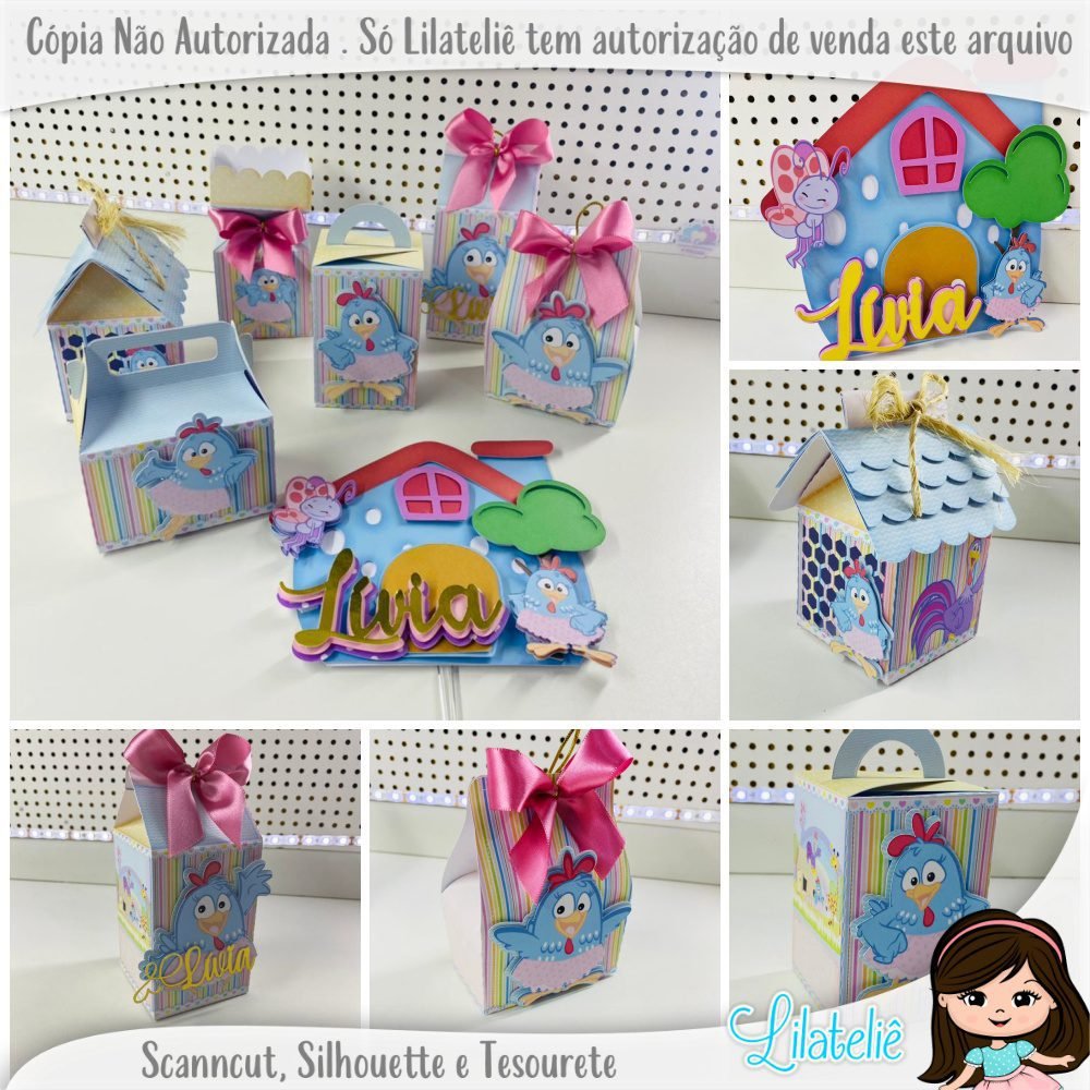 GALINHA PINTADINHA 61 Arquivo de corte Galinha pintadinha 61 - Imagem 1