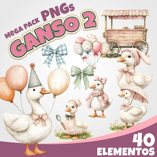Gansos 2 Kit Digital Gansos - Imagem 1