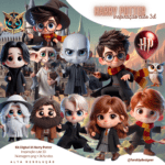 Kit Digital Harry Potter Cute