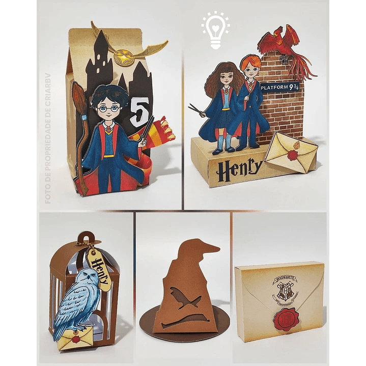 HARRY POTTER 31 Arquivo de Corte Harry Potter 31 - Imagem 1