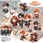 Kit Digital Harry Potter Cute