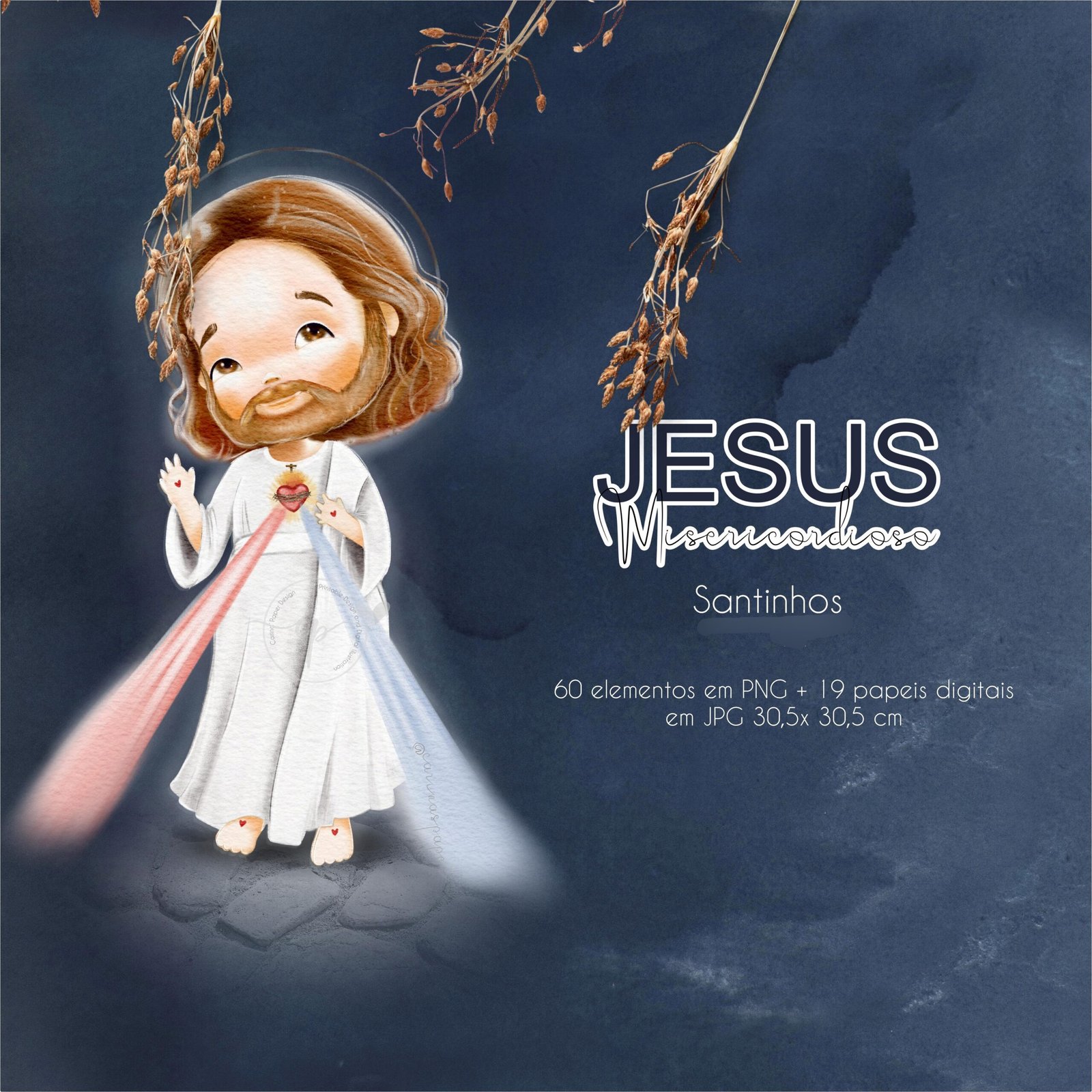 JESUS MISERICORDIOSO Kit Digital JESUS MISERICORDIOSO - Imagem 1