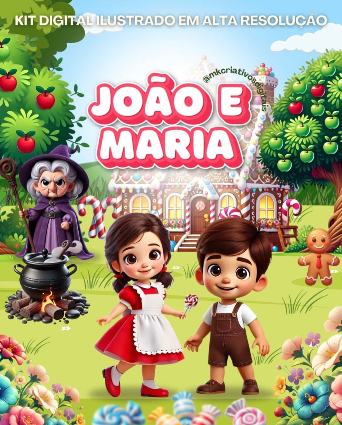 JOÃO E MARIA Kit Digital JOÃO E MARIA - Imagem 1