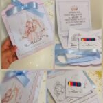 Arquivo de Corte Pasta Colorir Princesa Unicórnio