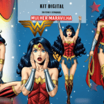 Kit Digital Mulher Maravilha